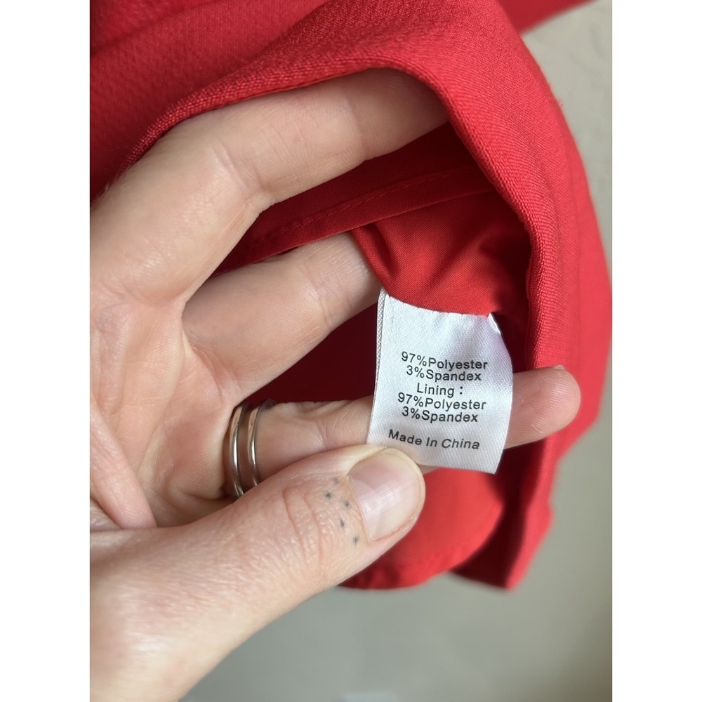 Tuckernuck Red Long-Sleeve Mini Dress - Picture 8 of 11